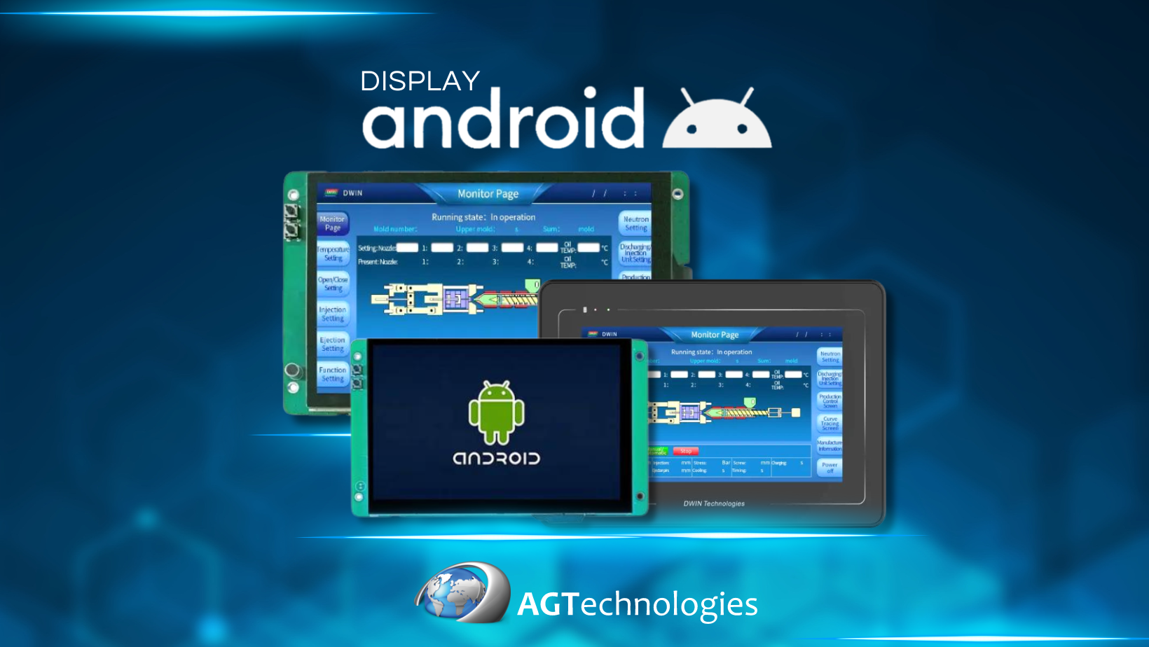 Informativo AGT - Descubra as Telas IHM Android da AGTechnologies!